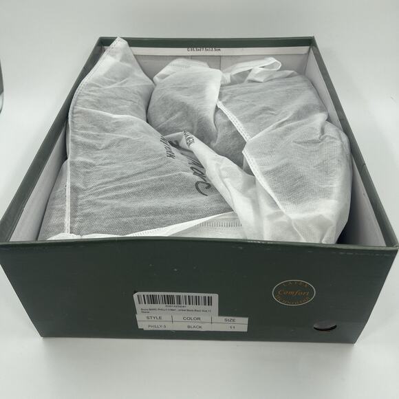 Bruno Marc PHILLY-3 Men's Black Combat Boots Size 11 NEW IN BOX Casual Dress - Picture 8 of 10